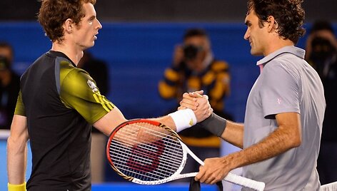 Andy Murray ir Rogeris Federeris