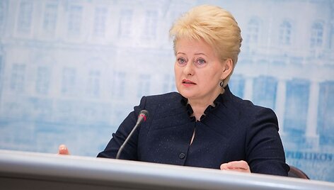 Lietuvos prezidentė Dalia Grybauskaitė