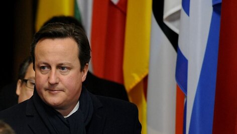 Didžiosios Britanijos ministras pirmininkas Davidas Cameronas