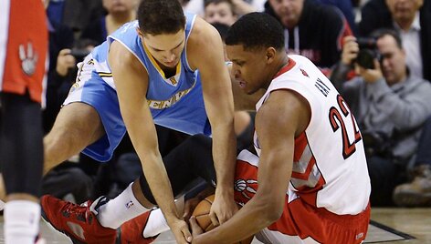 Evanas Fournieras ir Rudy Gay