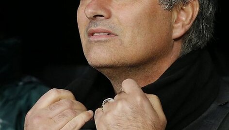 Madrido &bdquo;Real&ldquo; treneris Jose Mourinho 