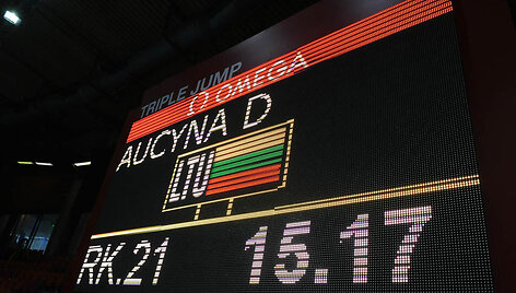 Lengvosios atletikos čempionato akimirka