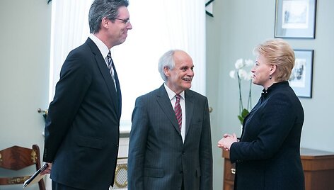Marcelis Philippas ir Jurgenas Lindenas susitiko su Dalia Grybauskaite.