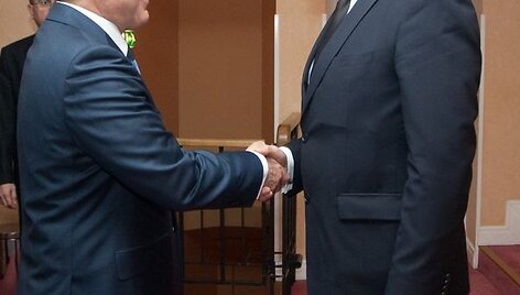 Turkijos prezidentas Abdullah Gulas ir ministras pirmininkas Algirdas Butkevičius