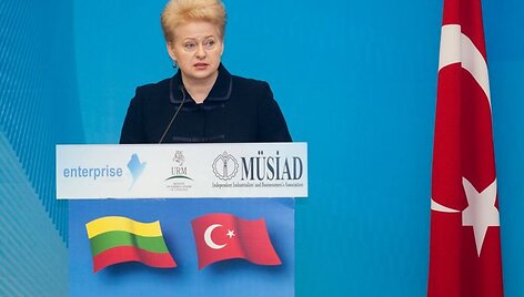Lietuvos prezidentė Dalia Grybauskaitė