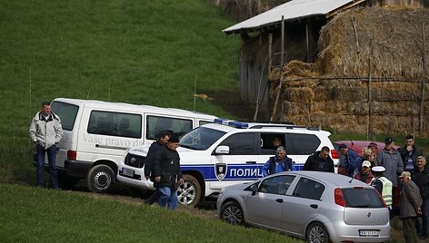 Policija žudynių vietoje