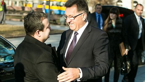 Ivica Dačičius ir Algirdas Butkevičius
