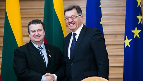 Ivica Dačičius ir Algirdas Butkevičius