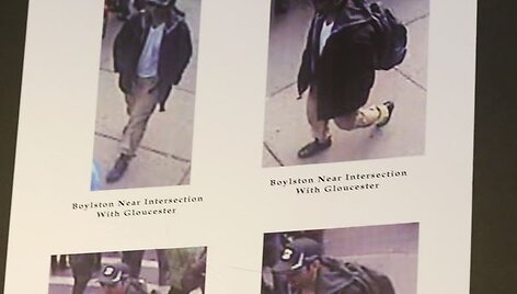Įtariami Bostono maratono sprogdintojai