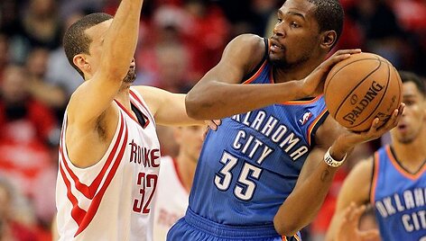 Francisco Garcia ir Kevinas Durantas