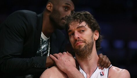 Kobe Bryantas ir Pau Gasolis