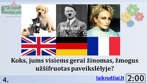Pirmasis klausimas