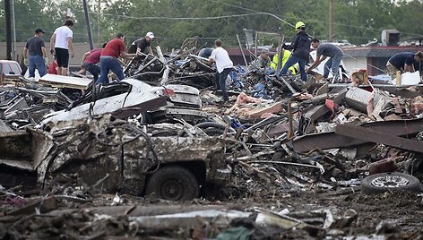 Tornado Oklahomoje padariniai