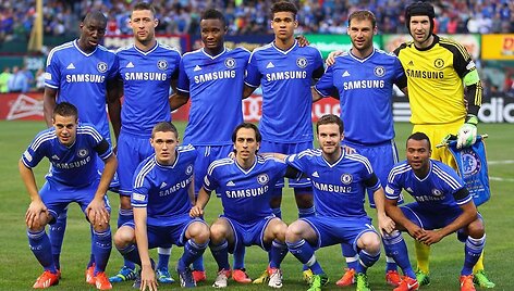 &bdquo;Chelsea&ldquo; futbolininkai prie&scaron; rungtynes