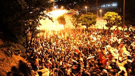 Protestuotojai Turkijoje