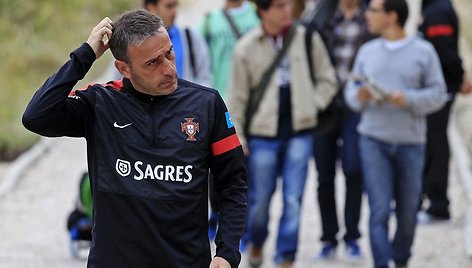 Portugalijos futbolo rinktinės treneris Paulo Bento