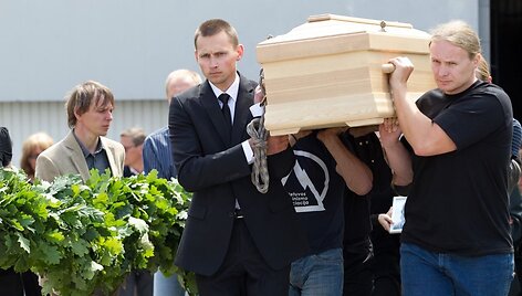 Atsisveikinimas su alpinistu Ernestu Mark&scaron;aičiu