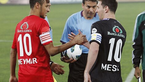 Neymaras ir Lionelis Messi