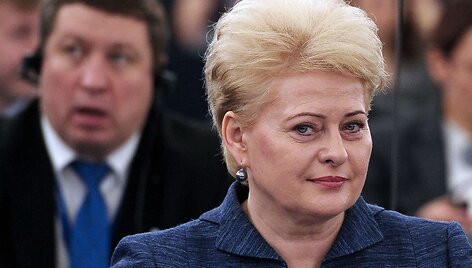 Prezidentė Dalia Grybauskaitė