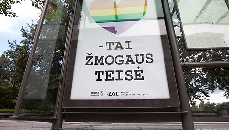 Reklaminiai plakatai „Už lygybę“