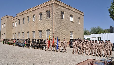 Tranzicijos ceremonijos akimirka 