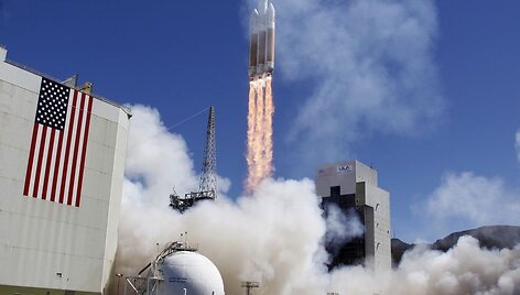 &bdquo;Delta 4 Heavy&ldquo; raketos pakilimas