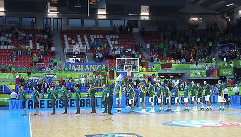 Lietuva krep&scaron;inio rinktinė prie&scaron; rungtynės su Bosnija ir Hercegovina  