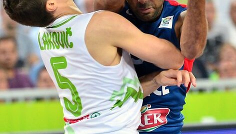Jaka Lakovičius ir Tony Parkeris