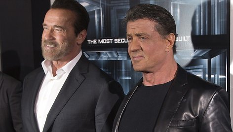 Arnoldas Schwarzeneggeris ir Sylvesteris Stallone