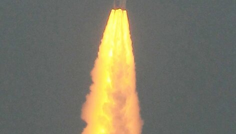 Indijos raketos pakilimas