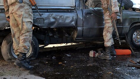 Bombos sprogimo padariniai Kvetos mieste