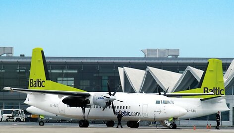 &bdquo;Airbaltic&ldquo; lėktuvas