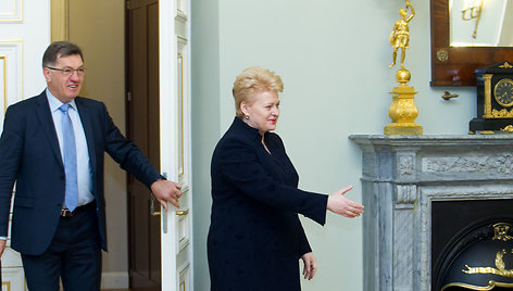 Algirdas Butkevičius ir Dalia Grybauskaitė 