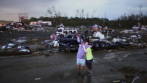Tornado padariniai Arkanzaso valstijoje