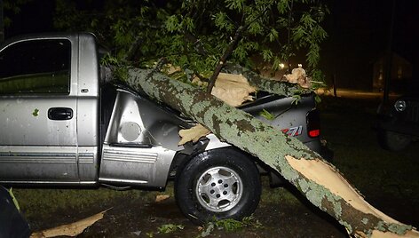 Tornado padariniai Arkanzaso valstijoje