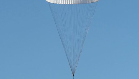 &bdquo;Soyuz TMA-011M&ldquo; kosminės kapsulės nusileidimas