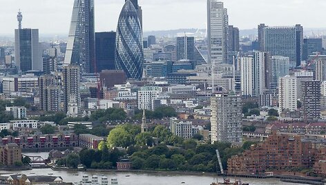 &bdquo;Gherkin&ldquo; dangoraižis Londone