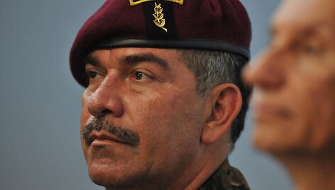 Gvatemalos ginkluotųjų pajėgų vadas Rudy Ortizas