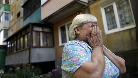 Moteris Ukrainoje