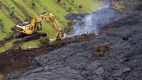 Kilauea ugnikalnio lava