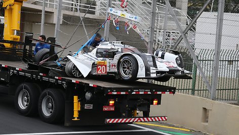 Marko  Webberio „Porsche 919 Hybrid“ po avarijos