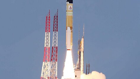 Japonijos raketos H-IIA pakilimas