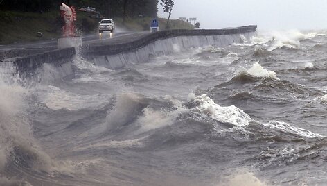 Taifūnas Hagupit pasiekė Filipinus 