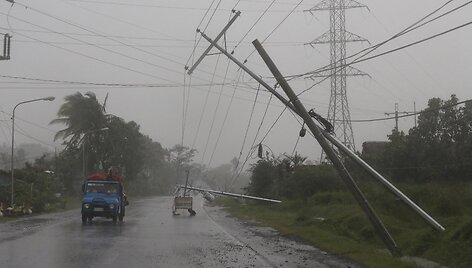 Taifūnas Hagupit pasiekė Filipinus 
