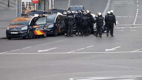 Ispanijos policija Madride