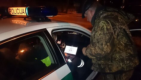 Policijos reidas Kėdainiuose