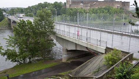 I&scaron; Narvos į Rusiją vedantis tiltas