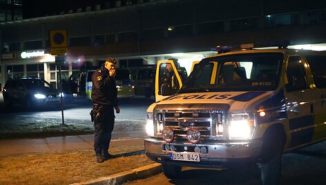 Geteborgo bare siautėjo ginkluotas užpuolikas