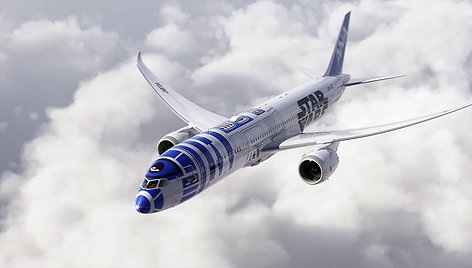 „All Nippon Airways“ lėktuvo papuošimo vizualizacija