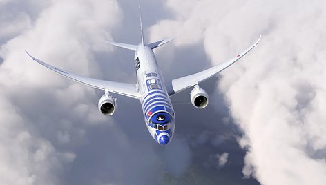 „All Nippon Airways“ lėktuvo papuošimo vizualizacija